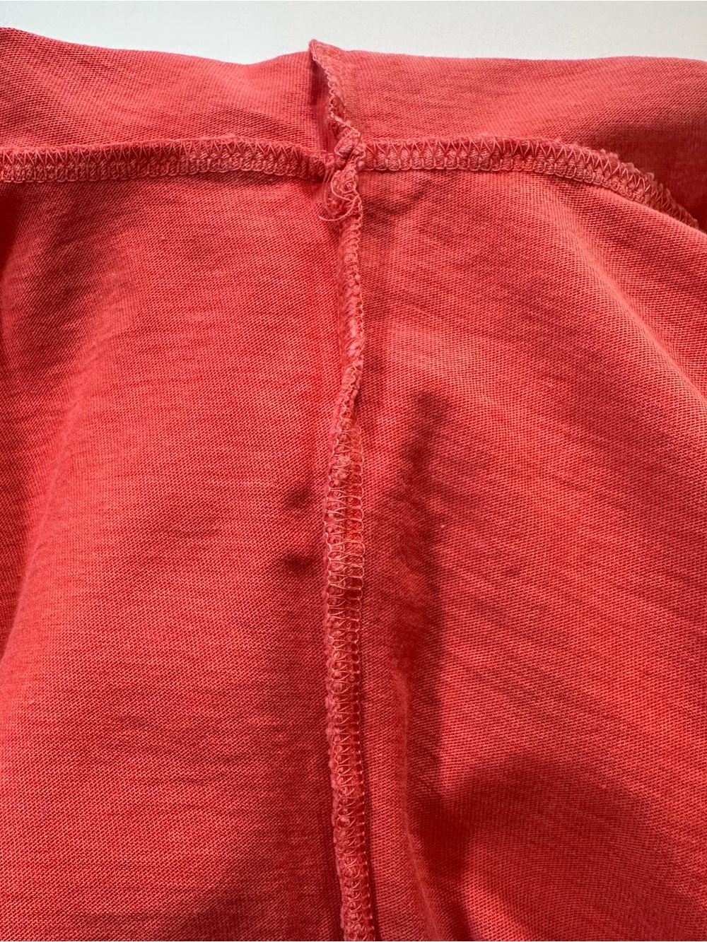 Mossimo Women’s XXL Thermal Henley Top Coral 100% Cotton - Picture 13 of 13